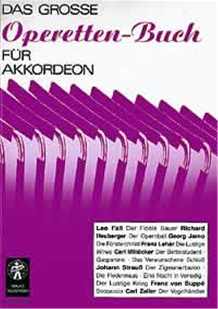 Das große Operetten-Buch für Akkordeon